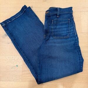 Madewell Emmett Wide Leg Jeans Size 28